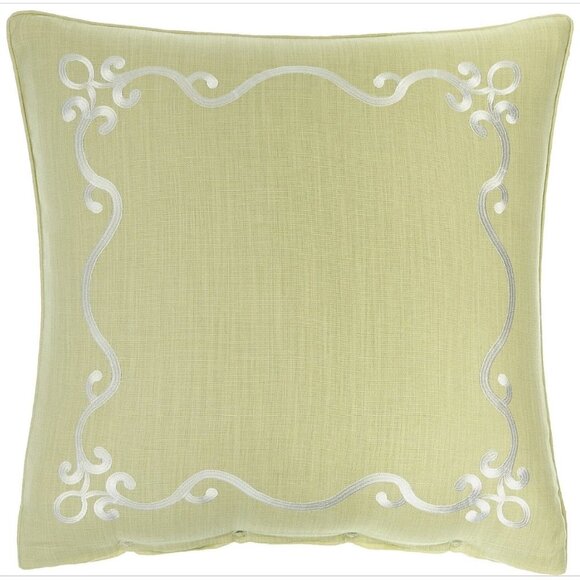 NWT NEW ROSE TREE EURO Sham Wexford Cotton Green MSRP: $79 - Picture 9 of 9